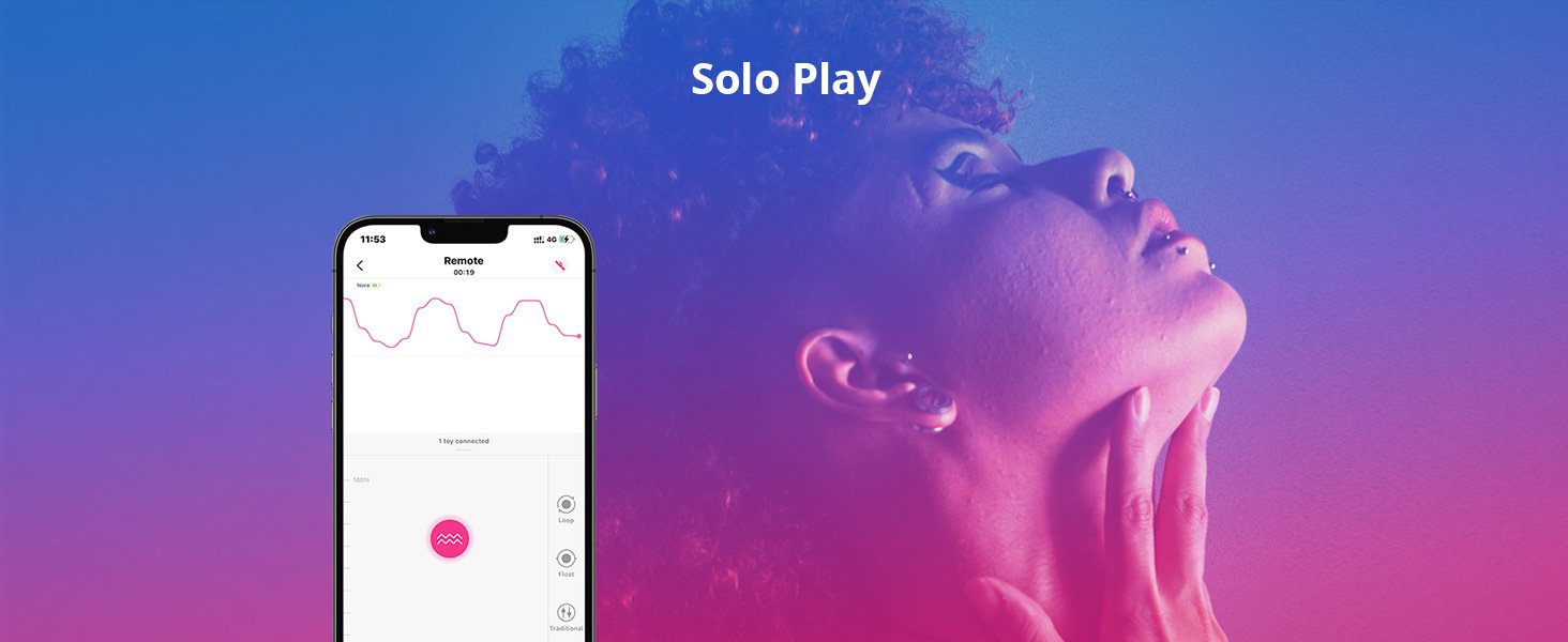 LOVENSE Nora Rabbit Vibrator with APP Control