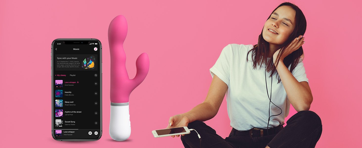 LOVENSE Nora Rabbit Vibrator with APP Control