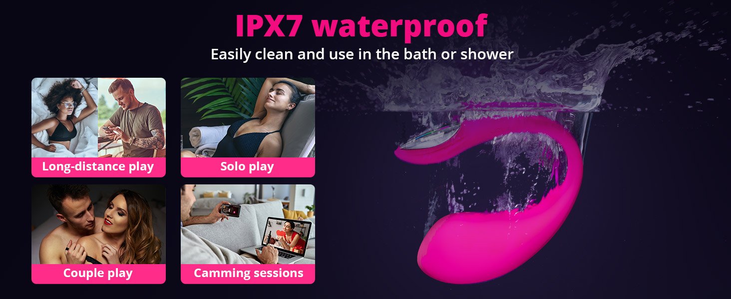 LOVENSE Lush 4 Remote Control Wearable Egg Vibrator for Women