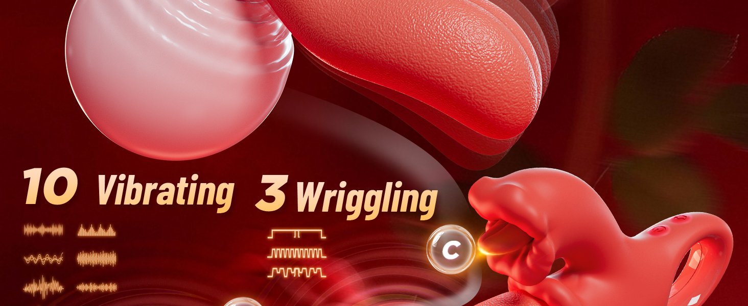 wriggling vibrator