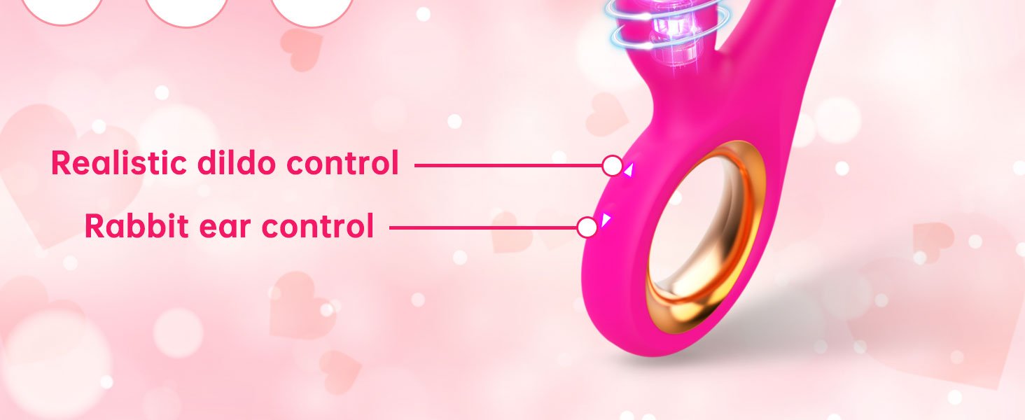 Realistic dildo control，Rabbit ear control