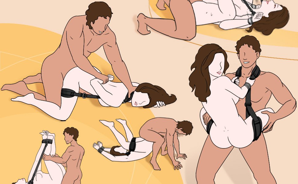 sex handcuffs restraints rope kit